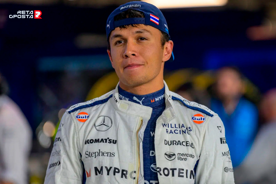 F1: Alex Albon vive sua melhor temporada em seis anos
