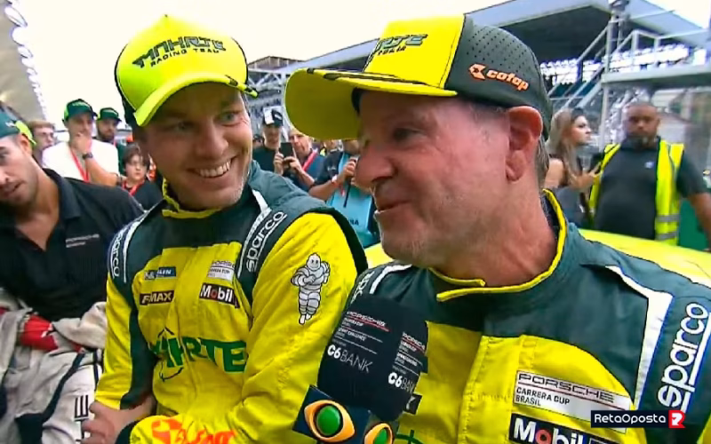 Neugebauer/Barrichello é campeão da Porsche Endurance 2024