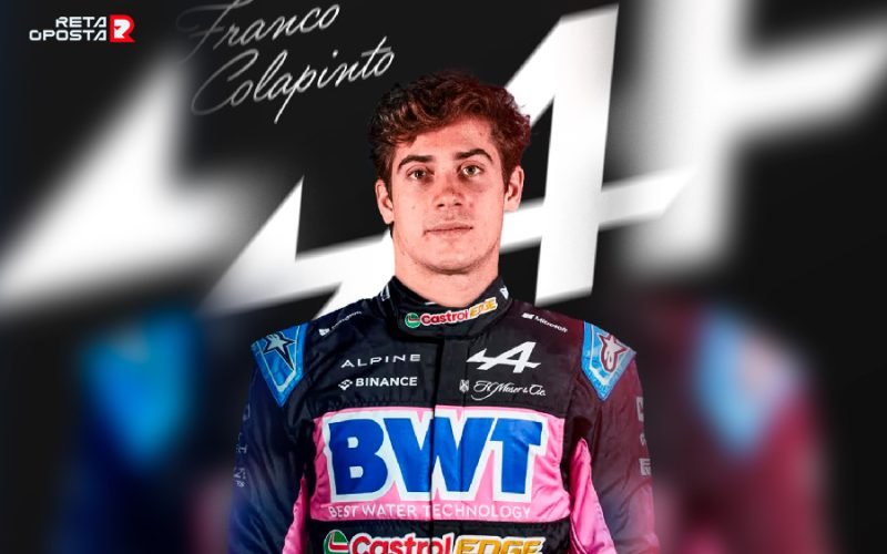 F1: Franco Colapinto junta-se à Alpine como piloto reserva para 2025