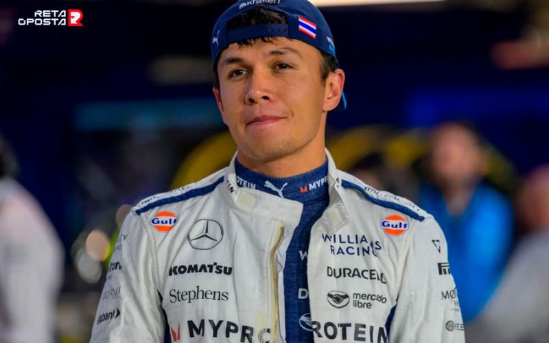 F1: Alex Albon vive sua melhor temporada em seis anos